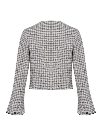Carmen Cotton Jacket (Black White)
