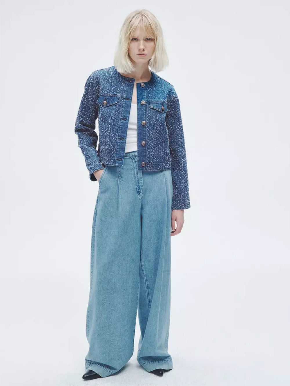 Cora Denim Jacket (Midtweed)