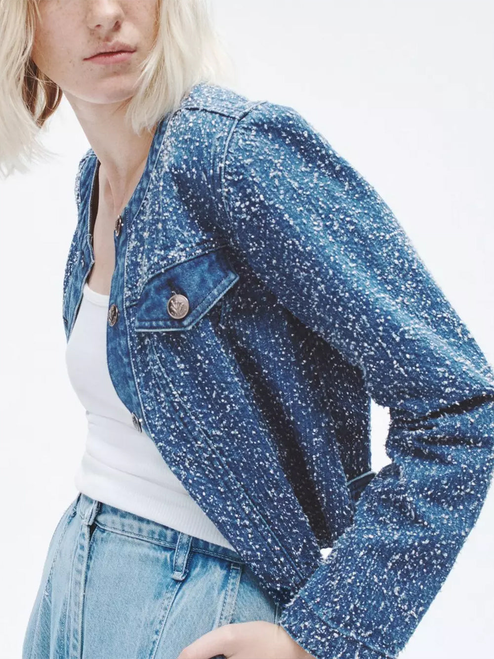 Cora Denim Jacket (Midtweed)