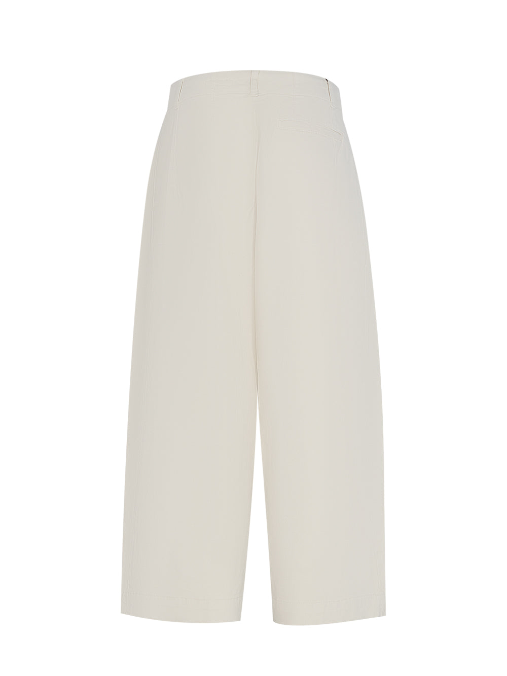 Donovan Cropped Cotton Pant (Turtledove)
