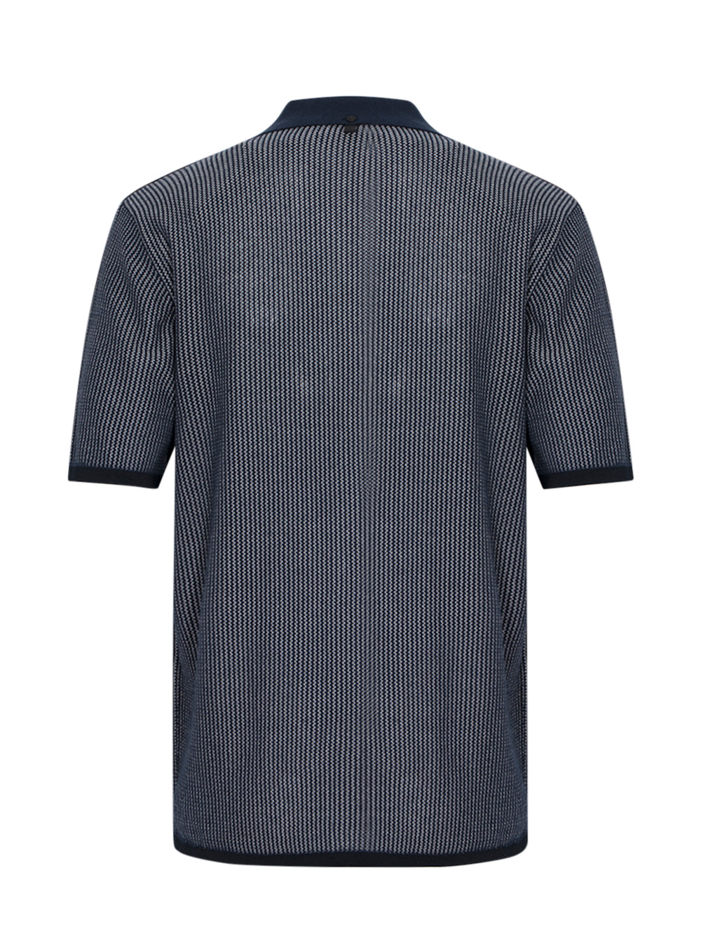 Harvey Knit Camp Shirt (Blue)