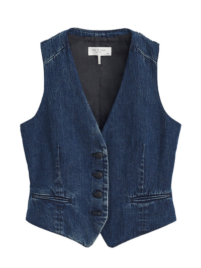 Priya Denim Vest (Ari)