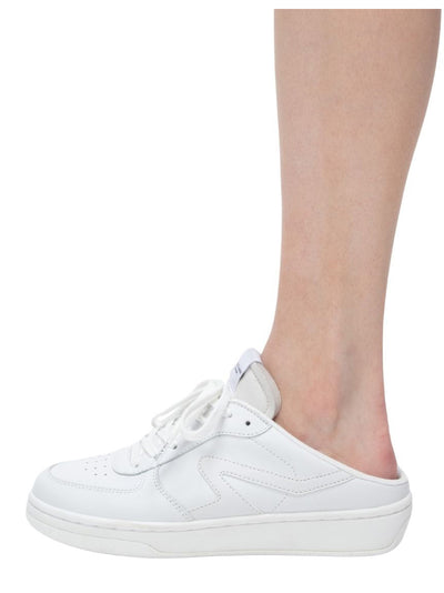 Retro Court Mule (White)