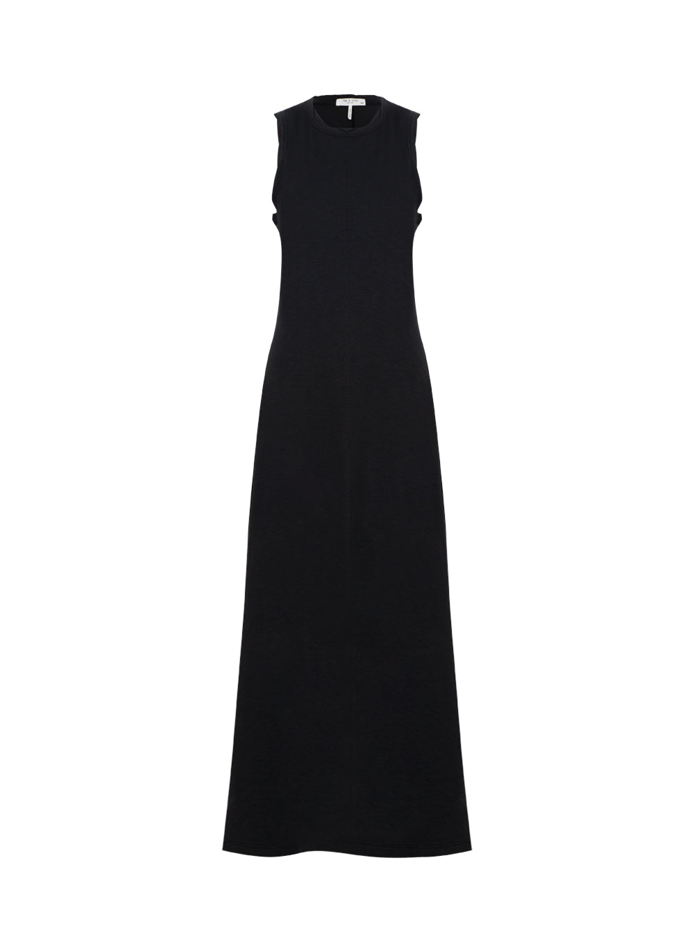 Sadie Cotton Maxi Tank Dress (Black)