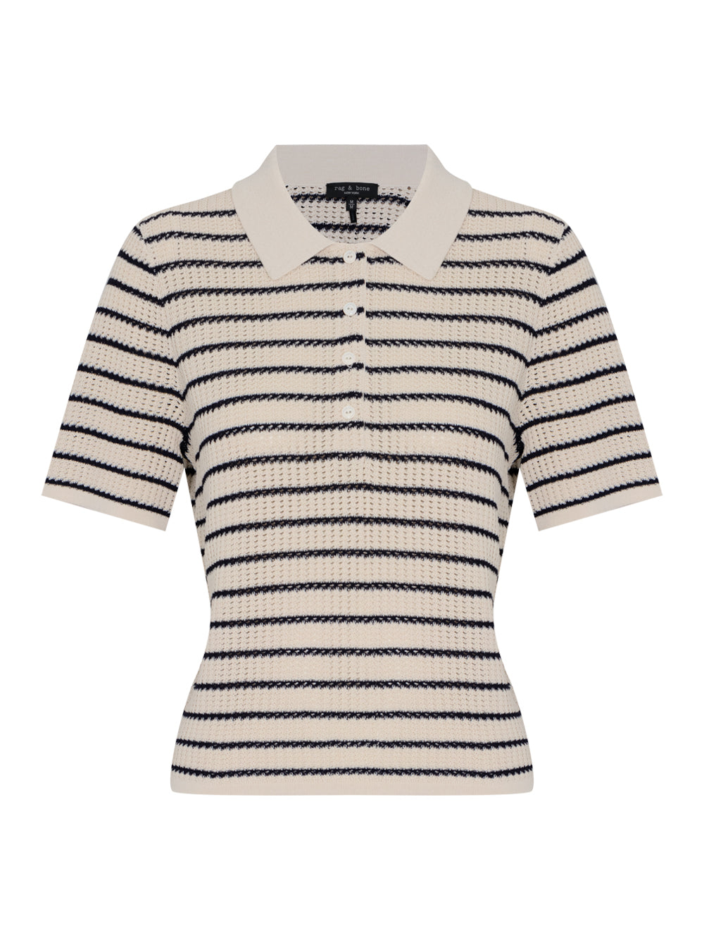 Viola Striped Polo (Turtledove Multi)