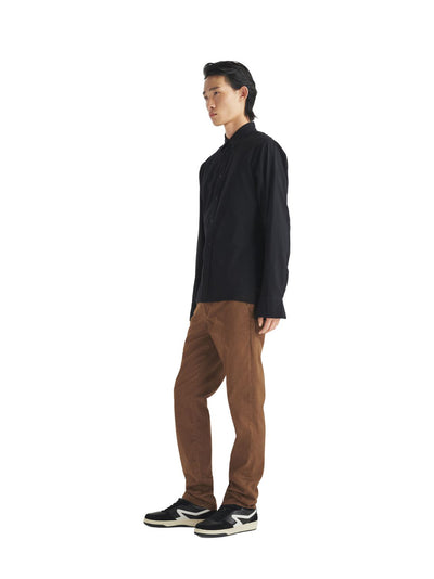 rag & bone-Fit 2 Brushed Twill Chino-Brown-4