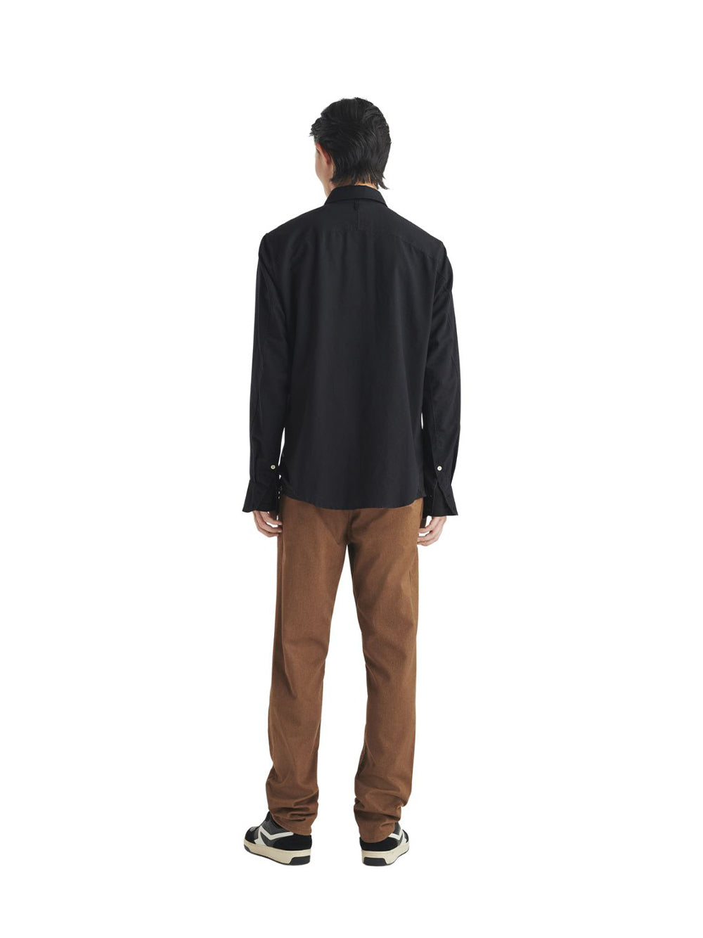 rag & bone-Fit 2 Brushed Twill Chino-Brown-5