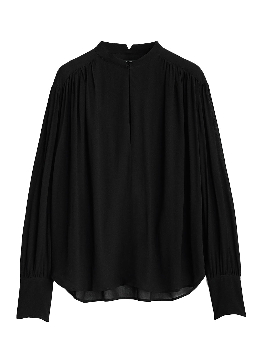 rag_bone-HannahGeorgetteTop-Black-1