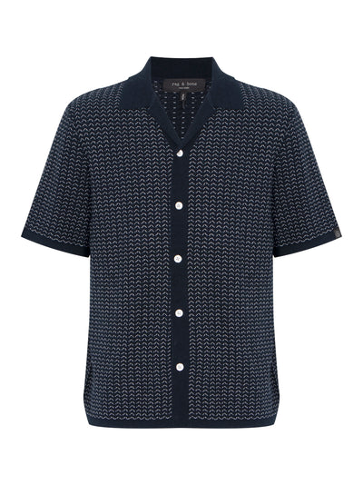 Avery Jacquard Zuma Toweling Shirt (Salute)