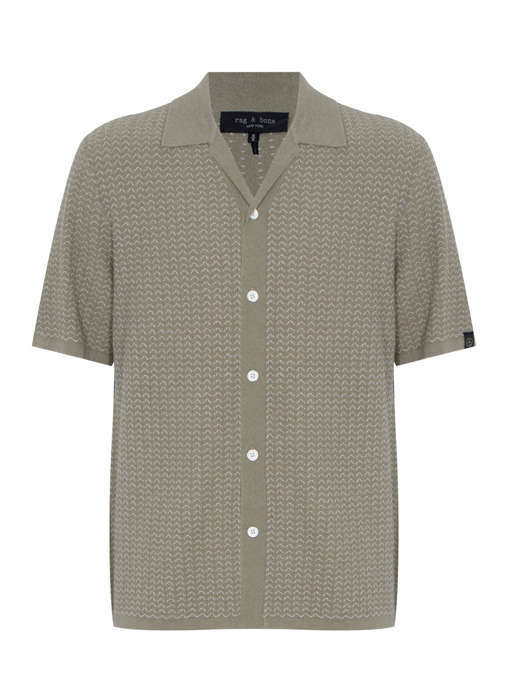 Avery Jacquard Zuma Toweling Shirt (Vetiver)