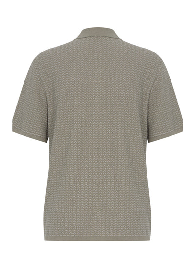 Avery Jacquard Zuma Toweling Shirt (Vetiver)