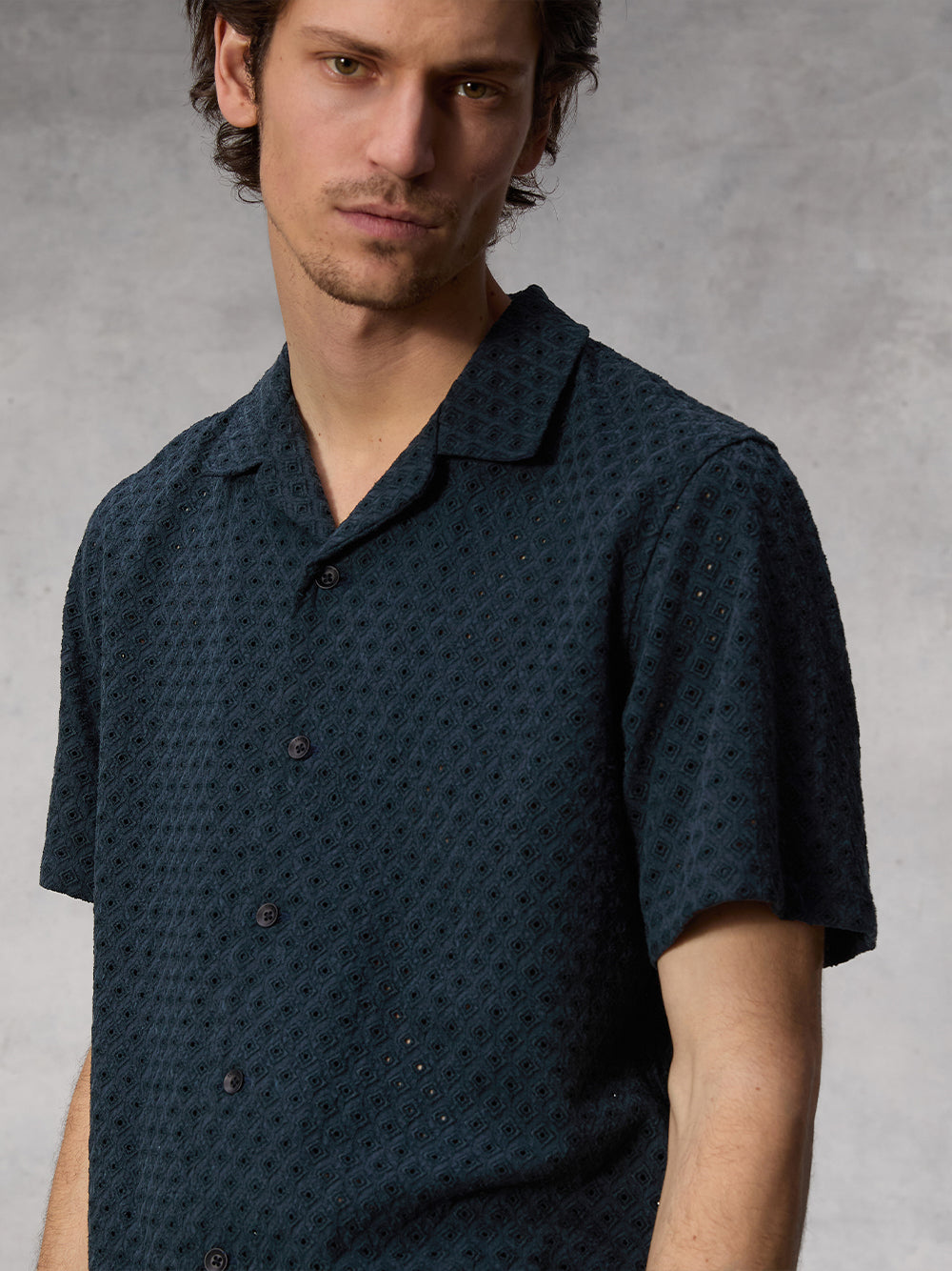 Avery Resort Tencel Shirt (Salute)