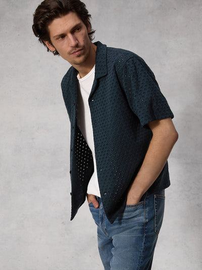 Avery Resort Tencel Shirt (Salute)