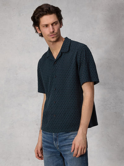 Avery Resort Tencel Shirt (Salute)