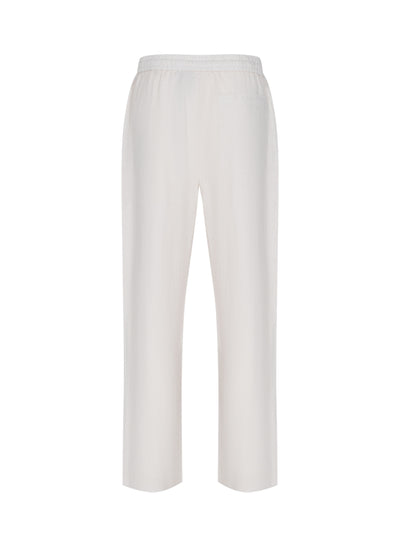Bradford Linen Drawstring Pant (Light Grey)