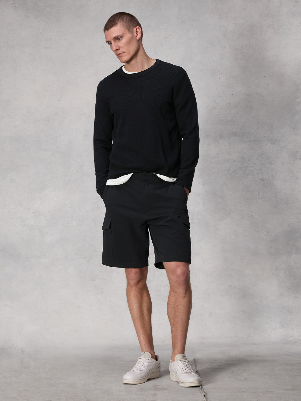 Cade Cargo Short (Black)