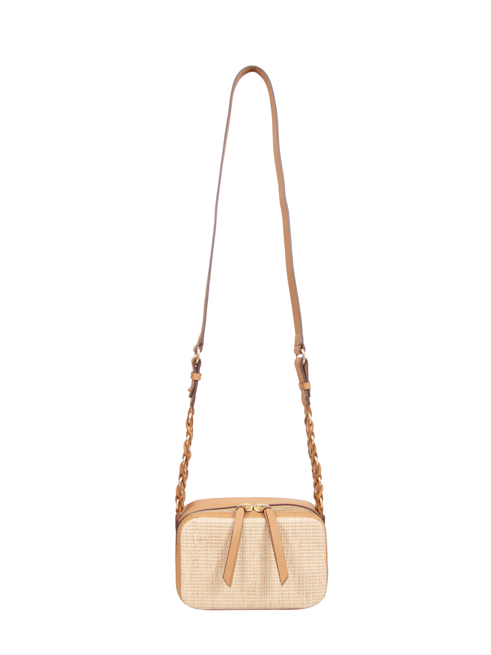 Cami Straw Camera Bag (Natural)