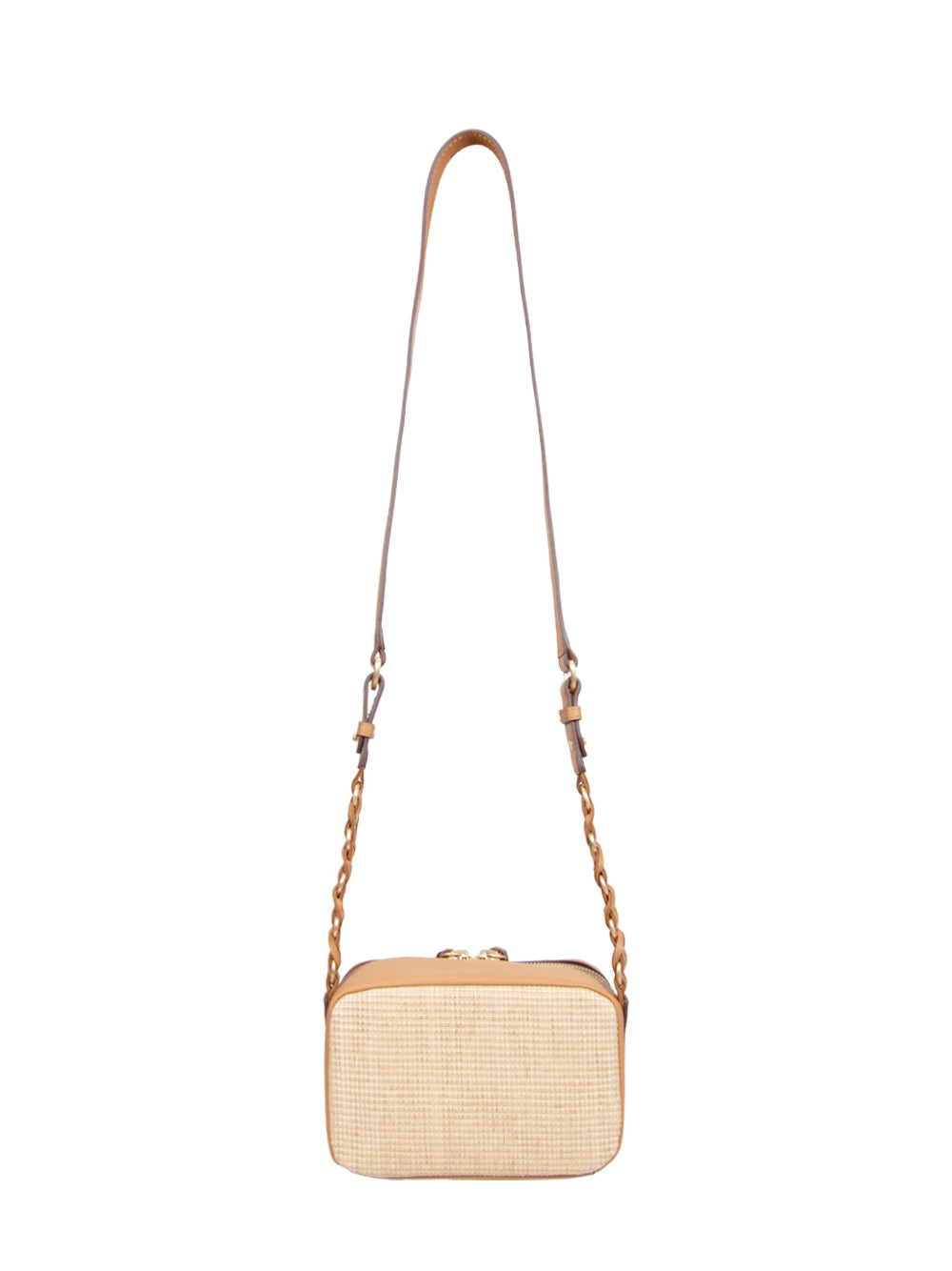 Cami Straw Camera Bag (Natural)