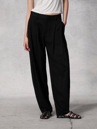 Cecily Crepe Pant (Black)