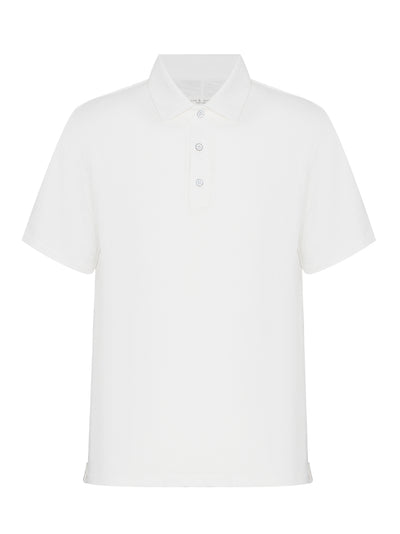 Classic Flame Polo (White)