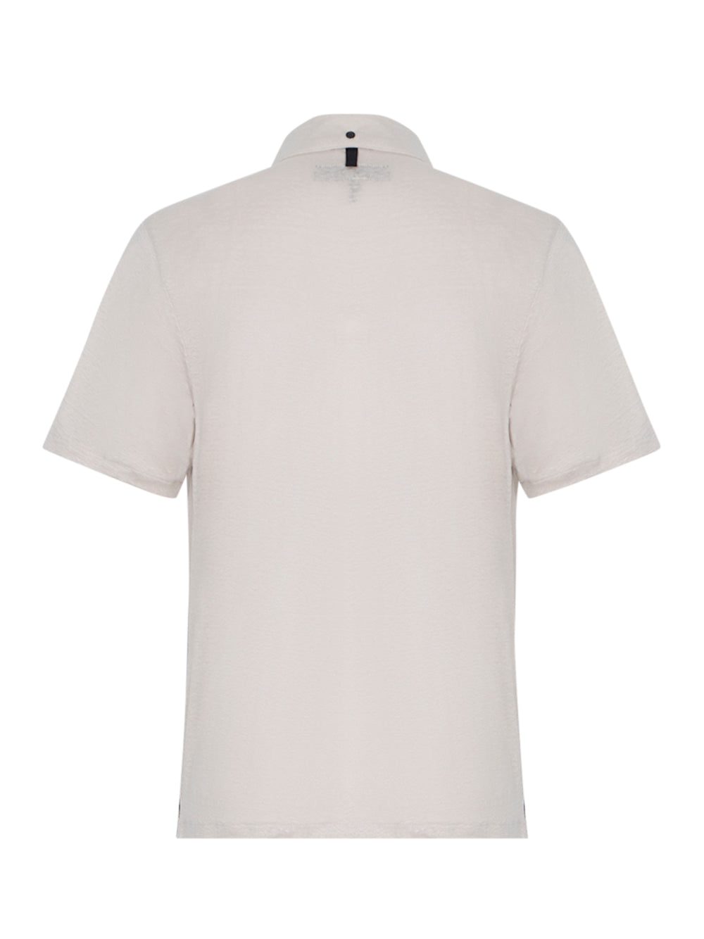 Classic Linen Polo (Light Grey)