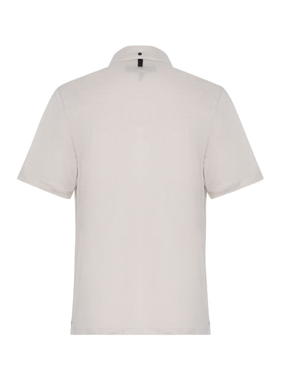 Classic Linen Polo (Light Grey)