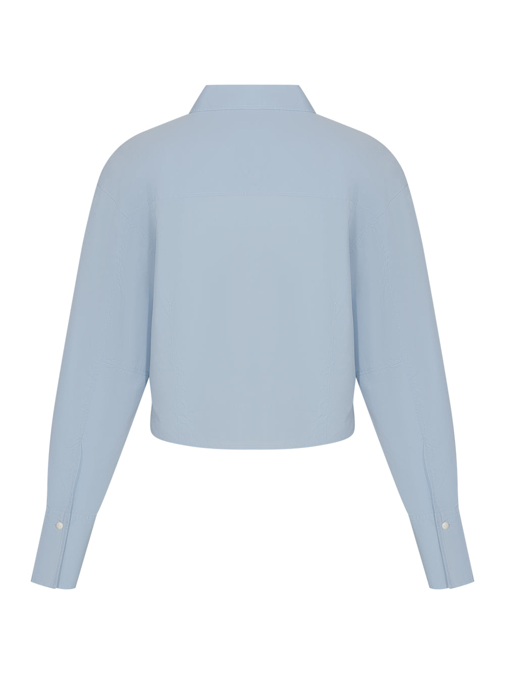Claudia Cotton Poplin Shirt (Light Blue)