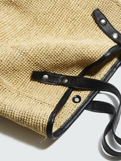 Daily Tote Straw (Natural Black)