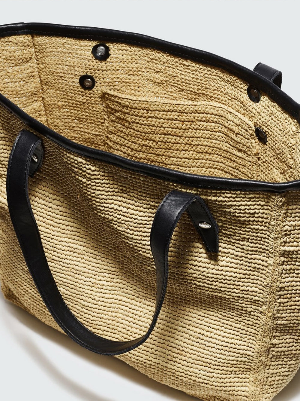 Daily Tote Straw (Natural Black)