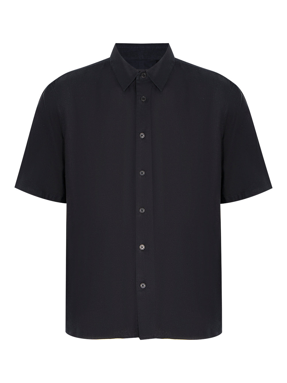 Dalton Cotton Hemp Shirt (Black)
