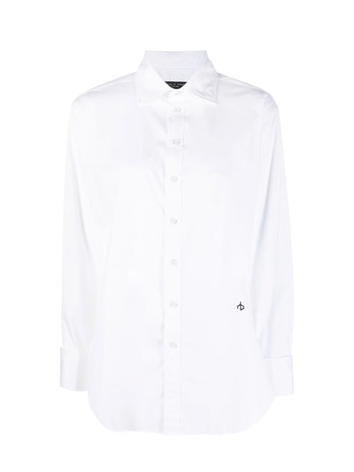 Diana Poplin Shirt (White)