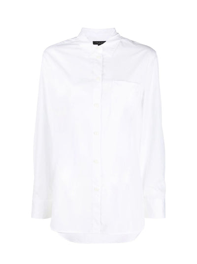 Diana Poplin Shirt (White)