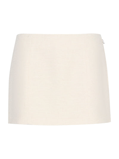 Emerson Italian Tweed Skirt (Ivory)