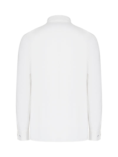 Finch Cotton Hemp Shirt (White)