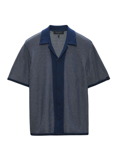 Harvey Knit Camp Shirt (Sage)