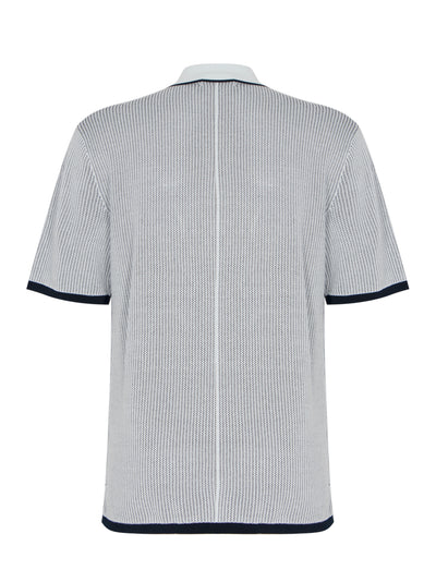 Harvey Knit Polo (Sky Blue)