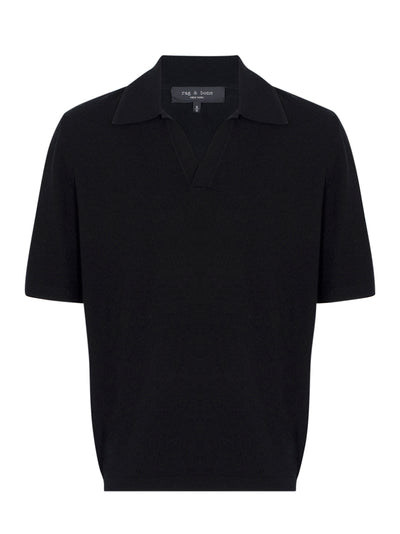 Johnny Zuma Toweling Polo (Black)