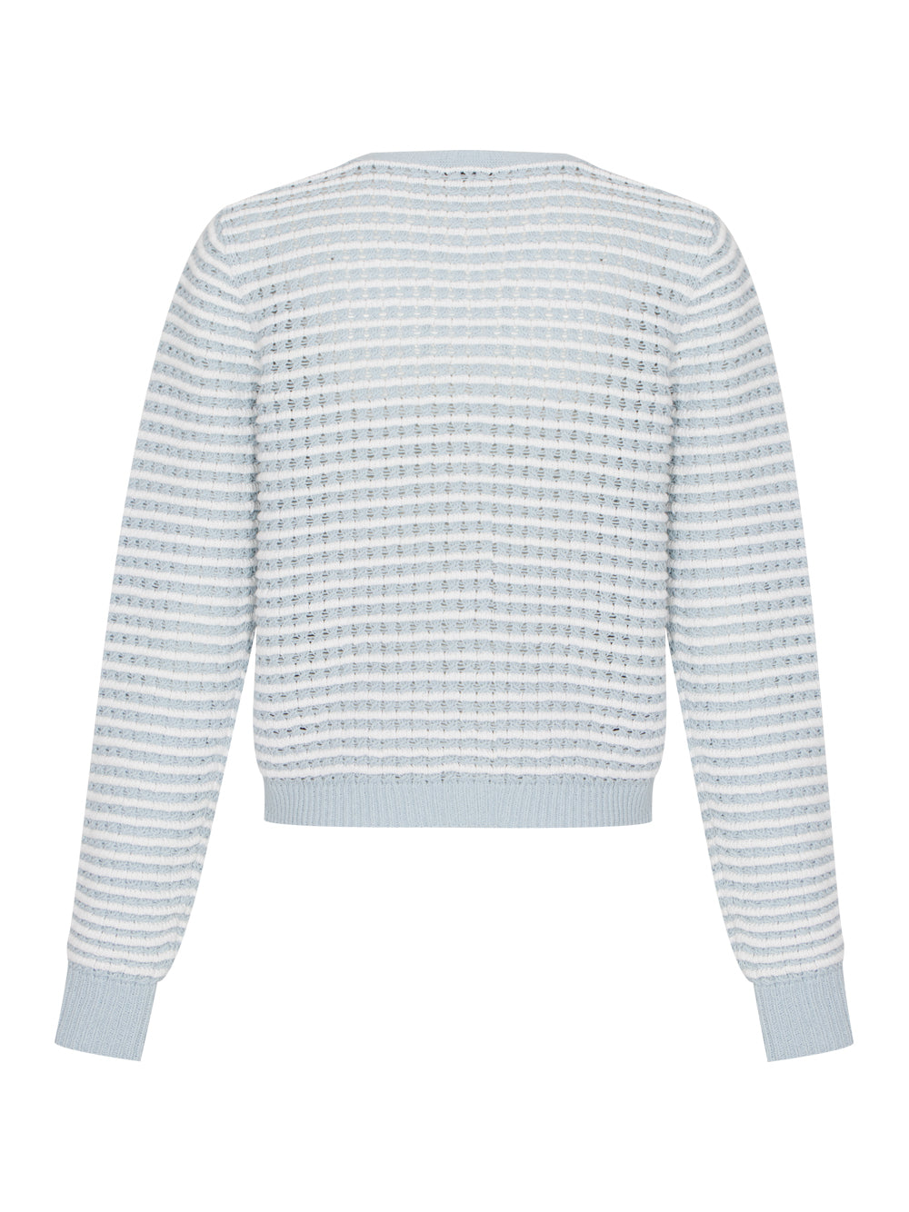 Marlee Stripe Cardigan (Light Blue)