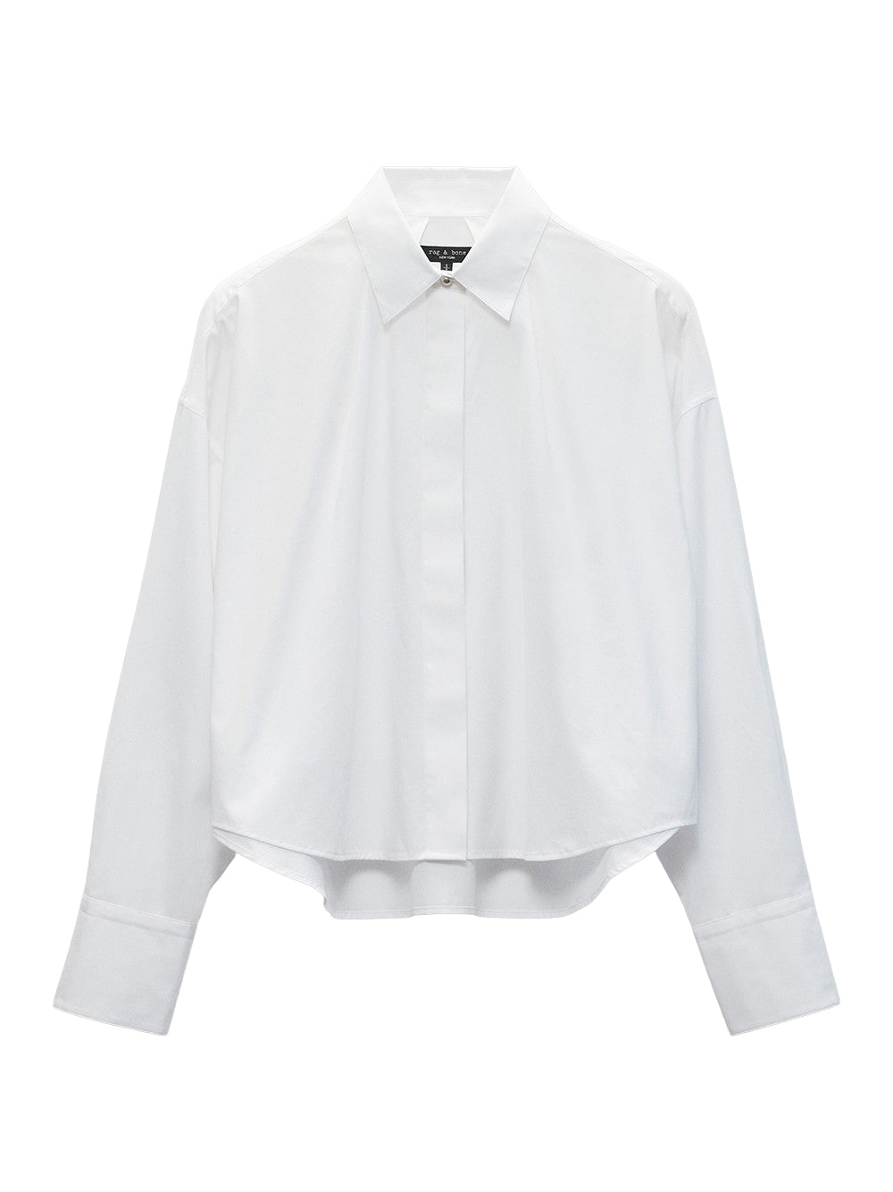 Martha Poplin Shirt (White)