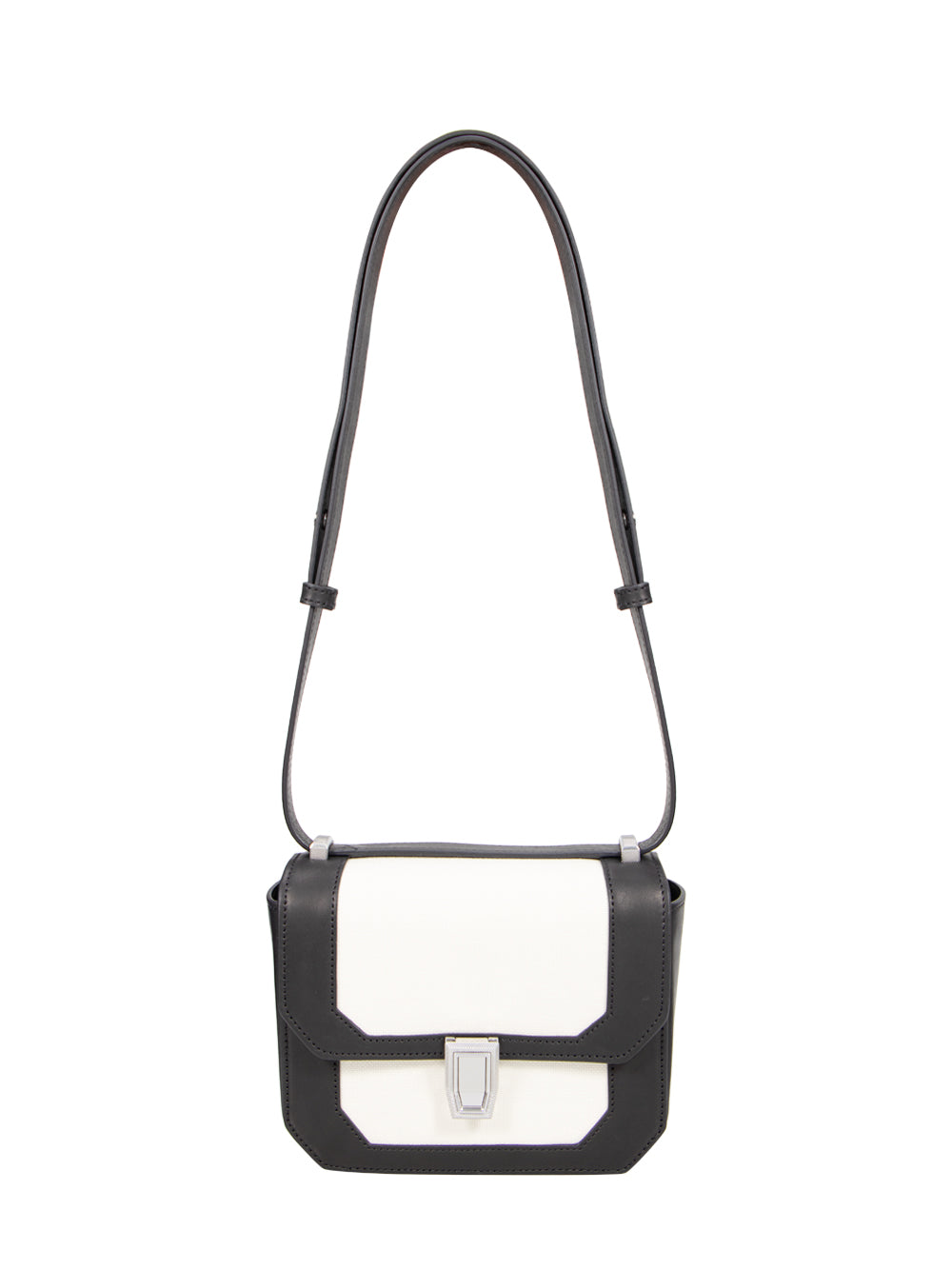 Max Small Crossbody (Antique White/Black)