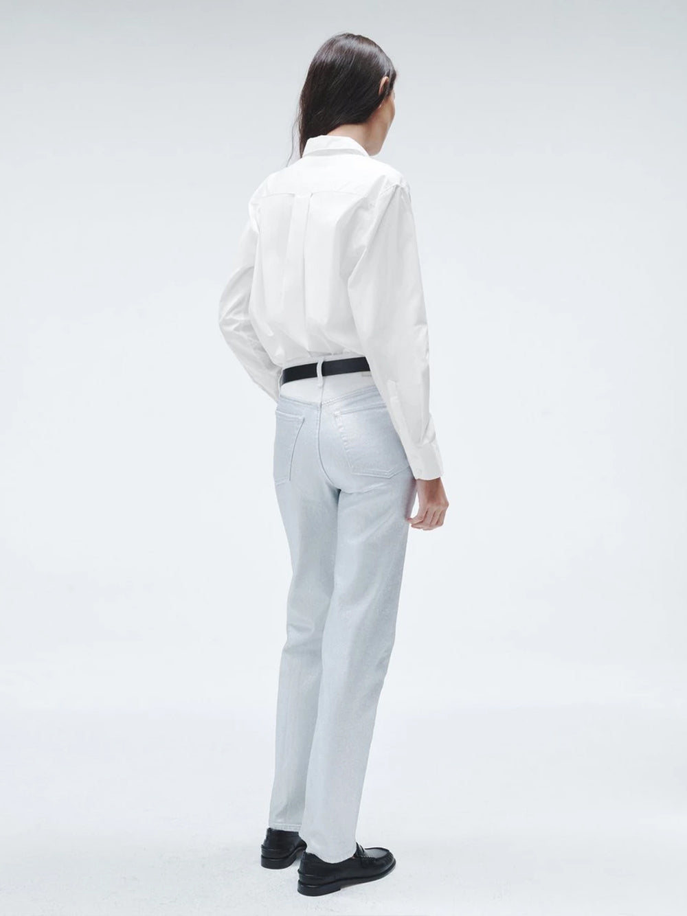 Maxine Button Down Shirt White