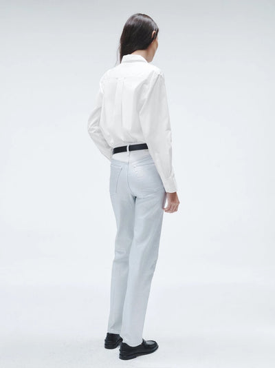 Maxine Button Down Shirt White