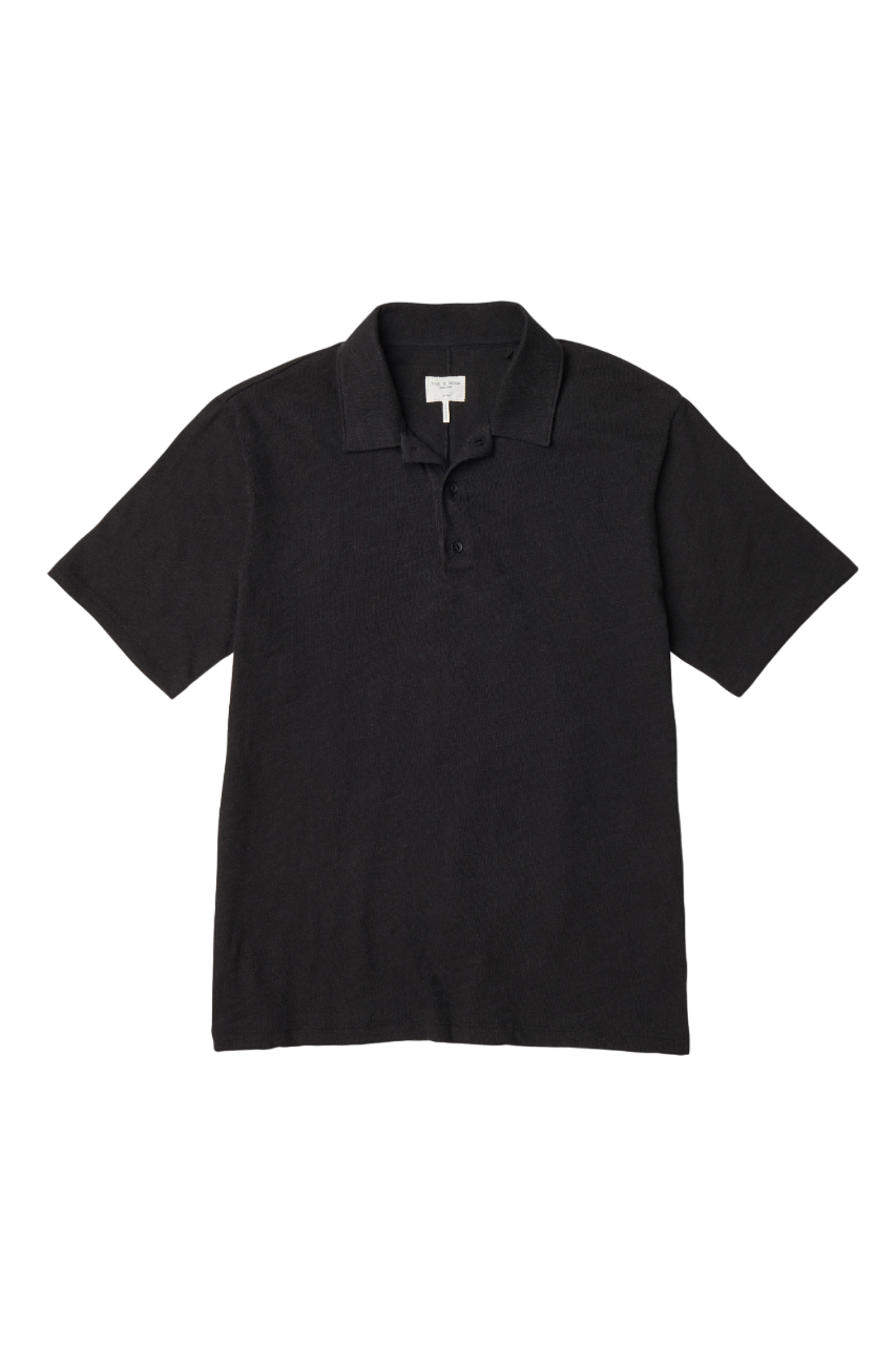 Classic Flame Polo (Black)