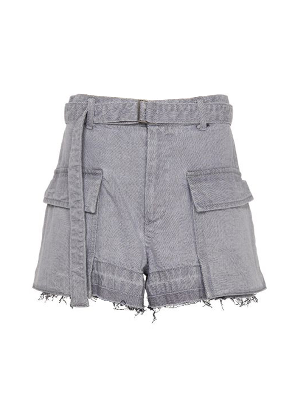 Denim Shorts Gray