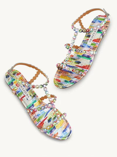 Tequila Sandal Flat Rainbow