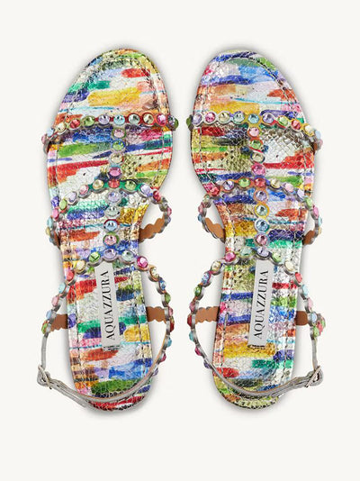 Tequila Sandal Flat Rainbow