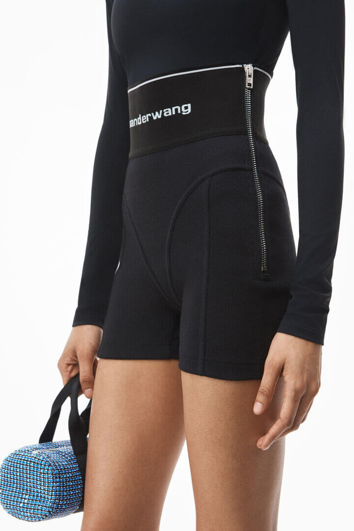 Logo Elastic Bike Short
