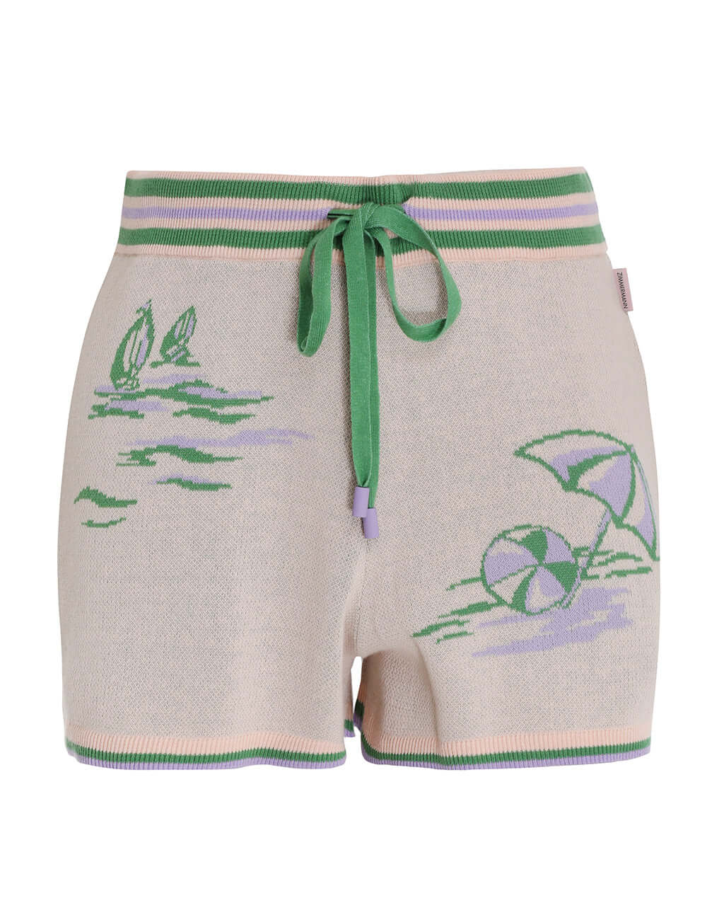 Lyre Drawstring Shorts