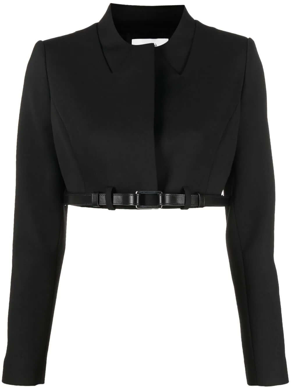 Cropped Trompe-L Oeil Jacket