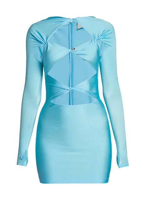 Cut-Out Jersey Dress